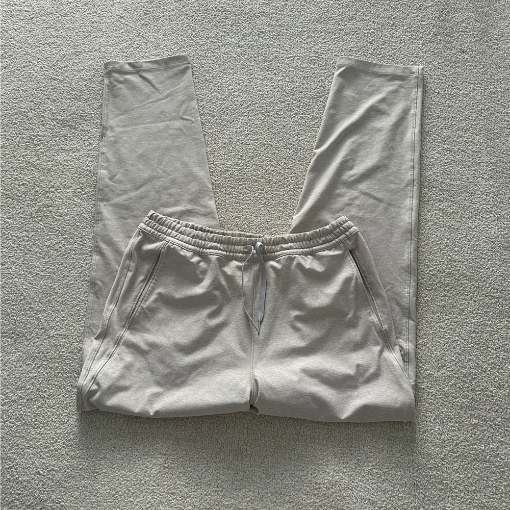 Outdoor Voices Women's Sunday Sweatpants size Medium in Light Oatmeal Taupe